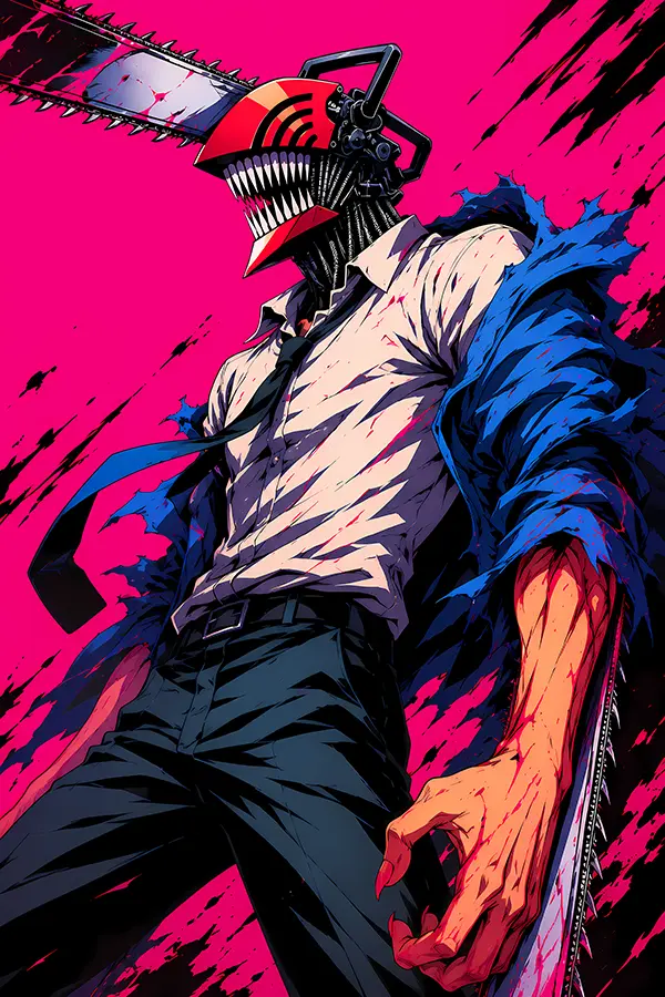 Prisma Panels artwork Chainsaw Rush