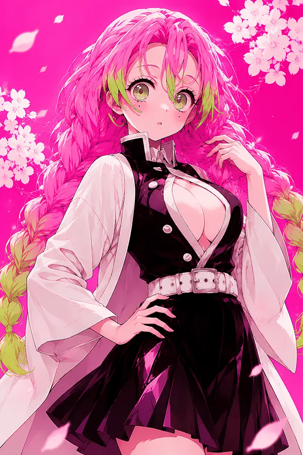 Prisma Panels artwork Pink Braids