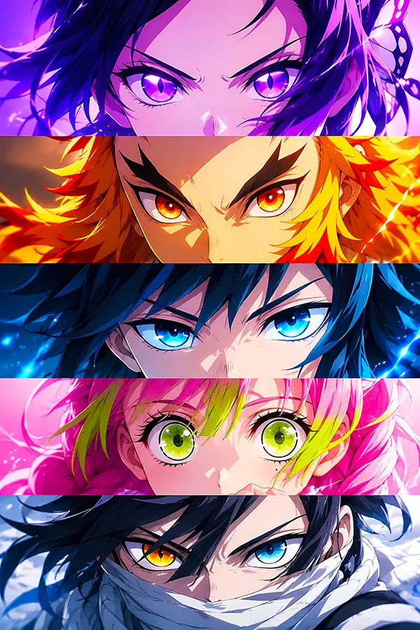 Prisma Panels artwork Four Faces
