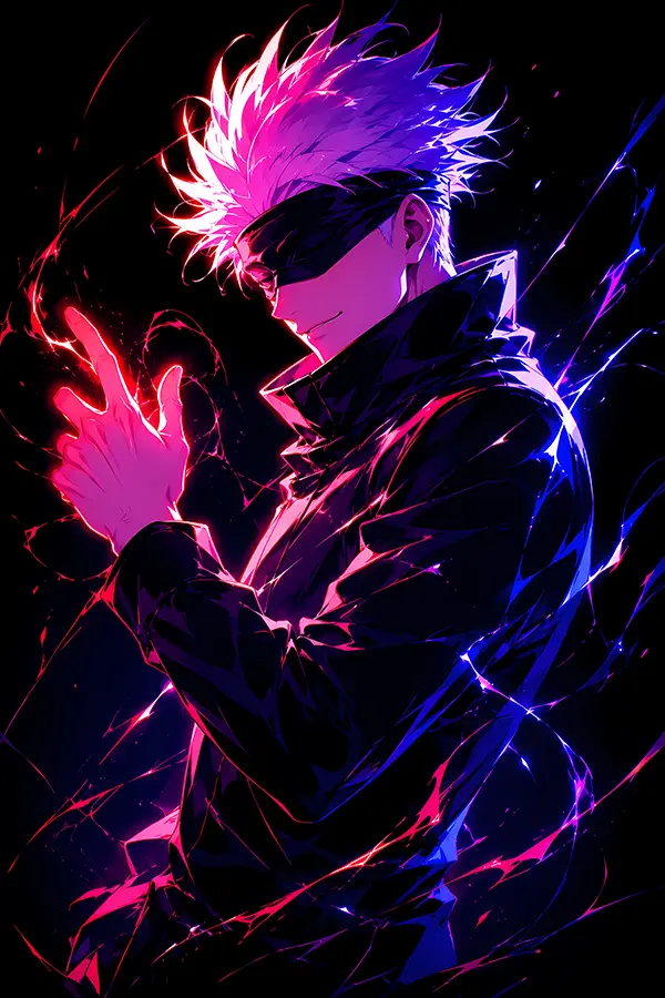 Prisma Panels artwork Violet Hand