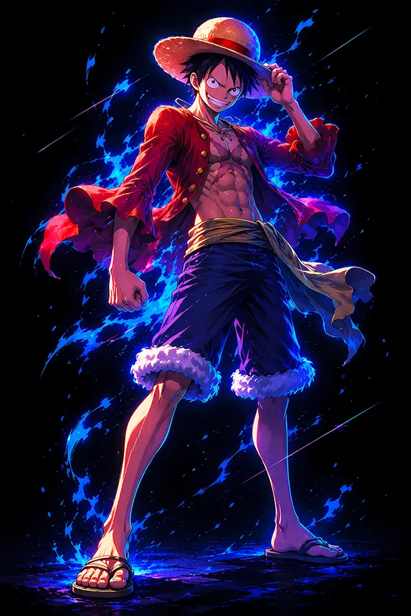 Prisma Panels artwork Straw Hat Glow